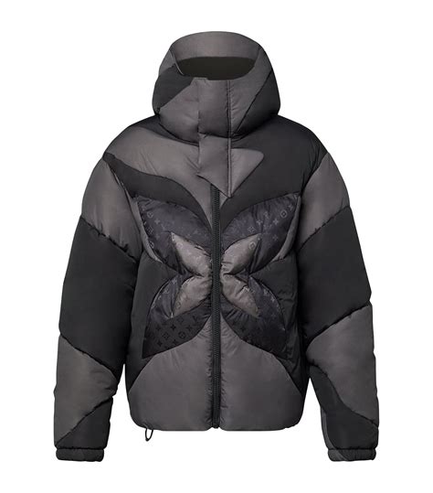 louis vuitton mens fleece|Louis Vuitton grey puffer jacket.